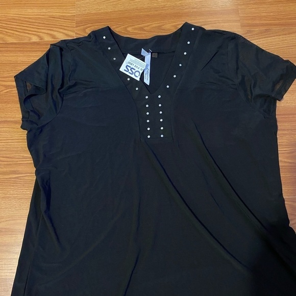 NY Collection Blouse 3X (FU) - Picture 1 of 10